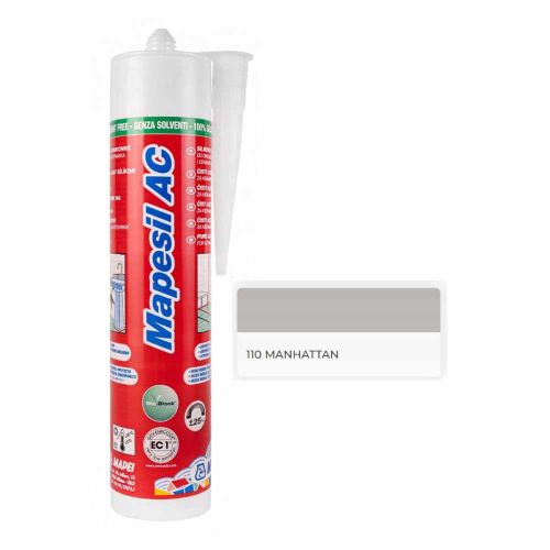 Silikon uszczelniający Mapesil AC 310ml do dylatacji i połączeń sanitarnych