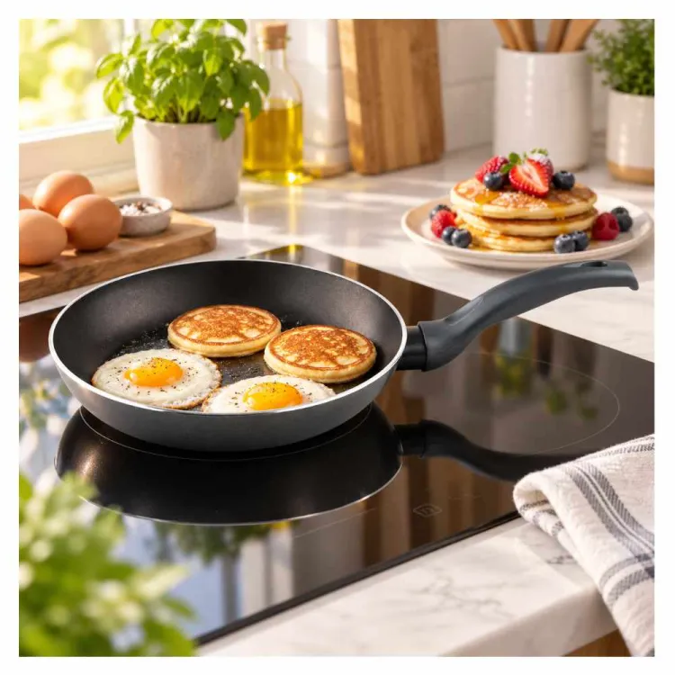 Patelnia aluminiowa 28cm indukcja non-stick ILAG Basic Graphite Ambition