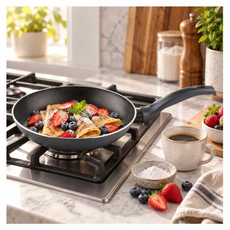 Patelnia aluminiowa 28cm indukcja non-stick ILAG Basic Graphite Ambition