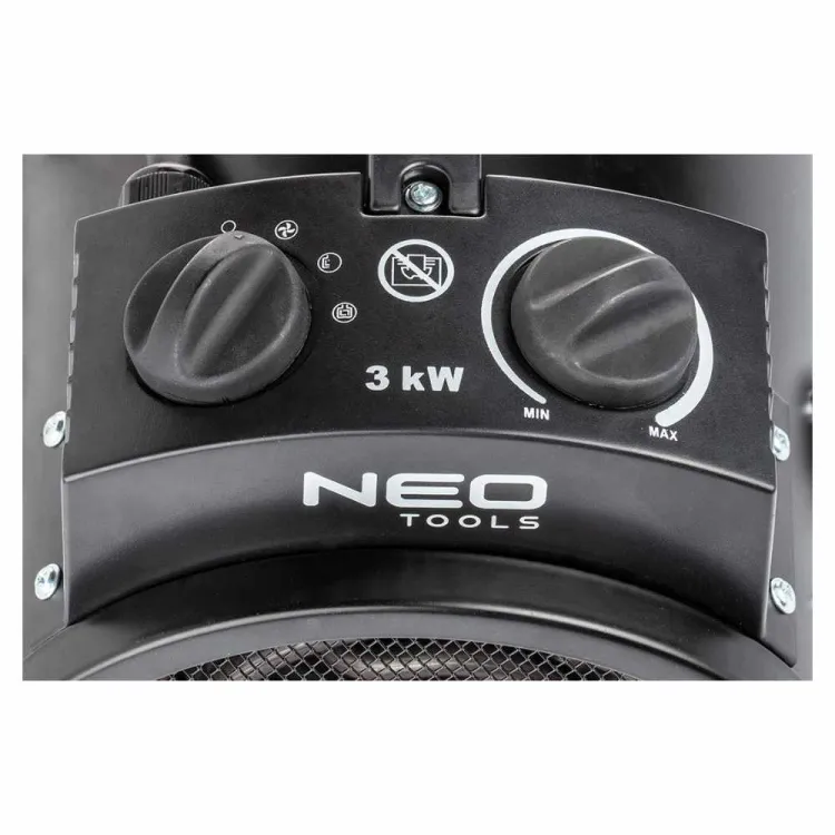 Nagrzewnica elektryczna 3kW przemysłowa termostat IP24 NEO Tools 90-068