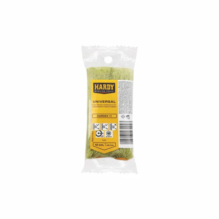 Wkład wałek malarski mini 10 cm runo 11 mm do farb akrylowych 2 szt. Hardy