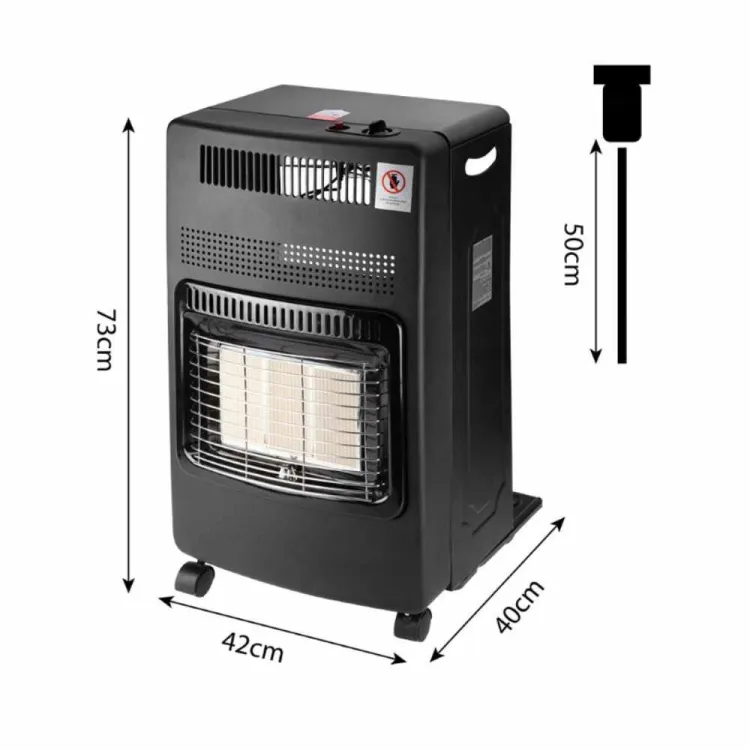 Piecyk gazowy na butlę 4,2kW 3 poziomy reduktor wąż Neo Tools 90-118
