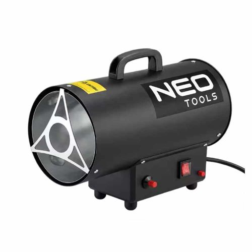 Nagrzewnica gazowa 15kW 320m³/h reduktor wąż piezo NEO Tools