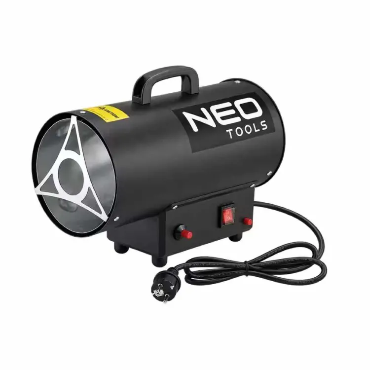 Nagrzewnica gazowa 15kW 320m³/h reduktor wąż piezo NEO Tools