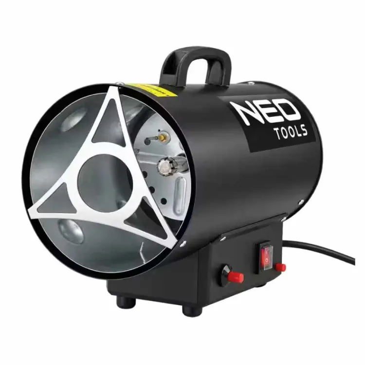 Nagrzewnica gazowa 15kW 320m³/h reduktor wąż piezo NEO Tools