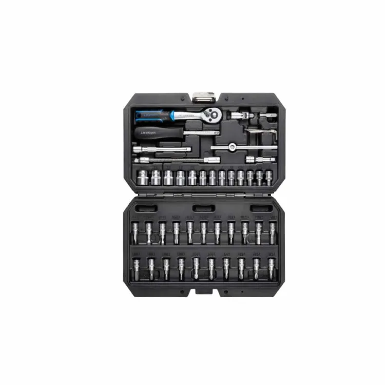 Zestaw narzędziowy 1/4 CrV 47 el. grzechotka 72 zęby Högert HT1R216