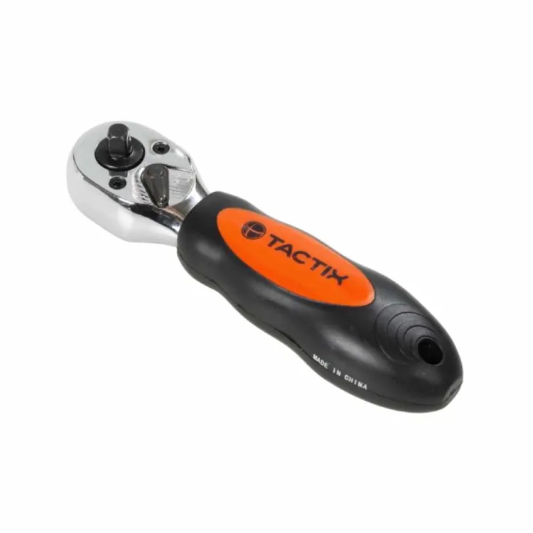 Klucz grzechotkowy grzechotka 2w1 1/4 3/8 stal Tactix 900060