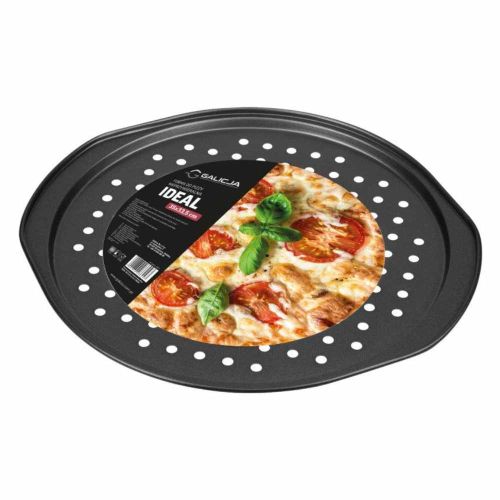 Forma do pizzy blacha perforowana non-stick Ø30cm 37x32cm Galicia