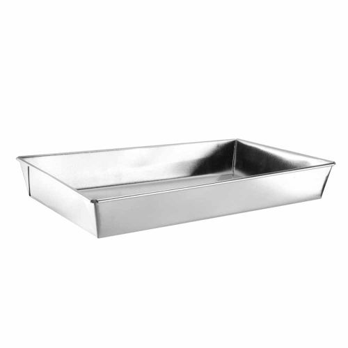Blacha forma do pieczenia ciasta stal ocynowana 40x25x6cm Galicja Platino