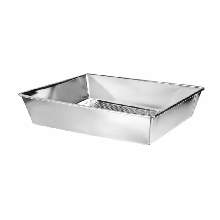 Blacha forma do pieczenia ciasta stal ocynowana 28x26x6cm Galicja Platino