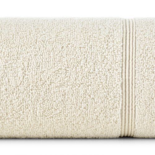 Ręcznik Eurofirany Aline 50x90cm kremowy frotte 500g do łazienki