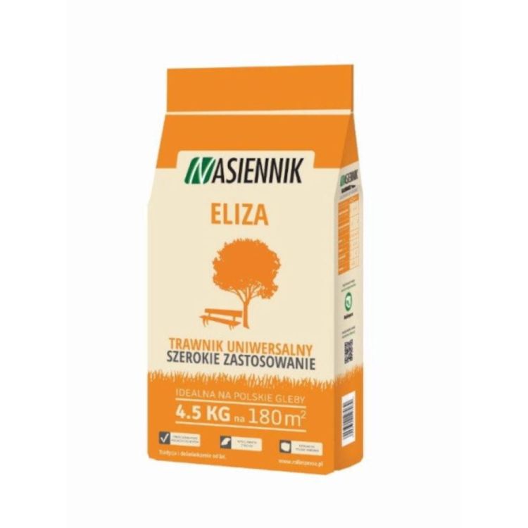 Trawa gazonowa Rolimpex Eliza 4,5kg mieszanka uniwersalna do zieleni miejskiej