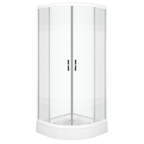 Kabina natryskowa Xenia Duo 90 z brodzikiem – zdjęcie 1