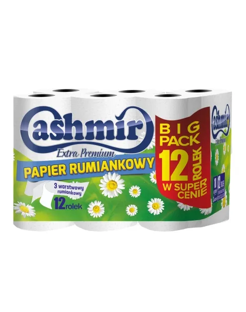 Cashmir rumiankowy papier toaletowy 12 rolek – zdjęcie 1