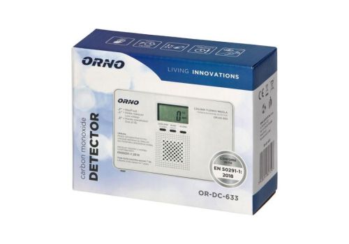 Bateryjny czujnik tlenku węgla -czadu 9V – zdjęcie 2