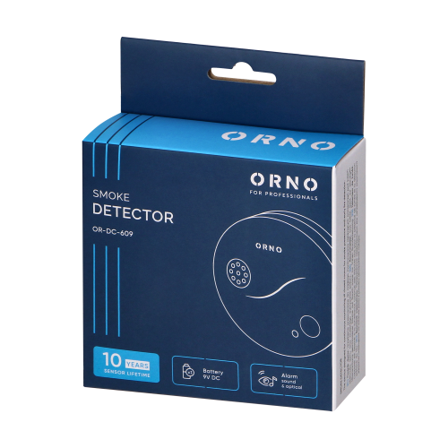 Bateryjny czujnik dymu 9V DC BSI/SD-1 – zdjęcie 2