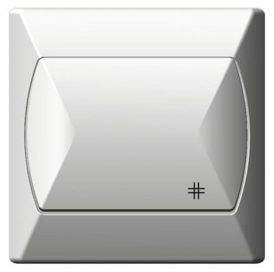 Akcent łącznik biały krzyżowy – zdjęcie 1