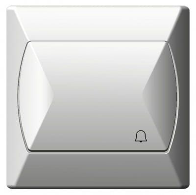 Akcent łącznik biały "dzwonek" – zdjęcie 1