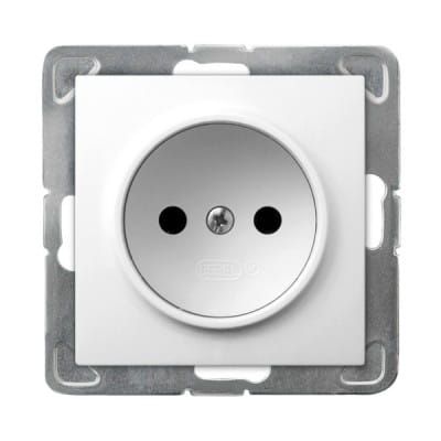 Impresja gniazdo pojedyńcze białe – zdjęcie 1