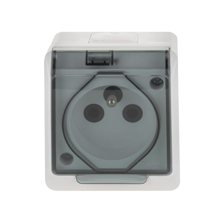 Hermes gniazdo pojedyńcze hermetyczne białe – zdjęcie 1