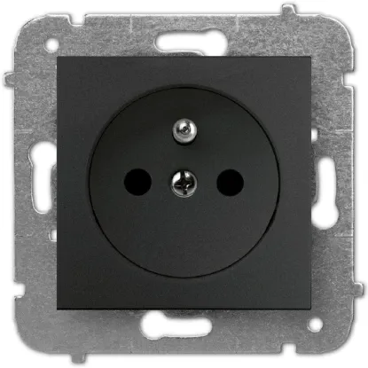 Carla gniazdo pojedyńcze z uziemieniem bez ramki – zdjęcie 1