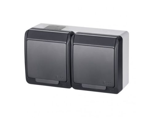 Hermes  antracyt  GNT 2X2P+Z IP44 – zdjęcie 1