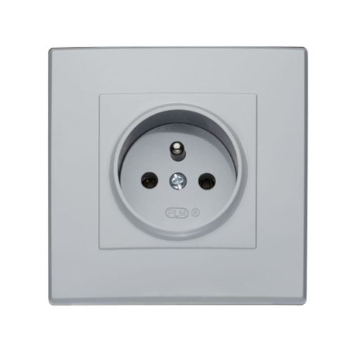 Milano gniazdo pojedyńcze z uziemieniem popiel – zdjęcie 1