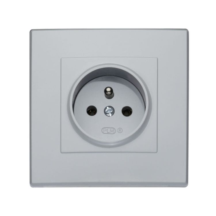 Milano gniazdo pojedyńcze z uziemieniem popiel – zdjęcie 1