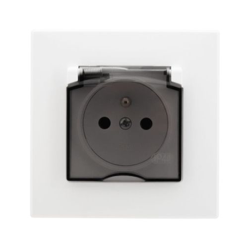 Milano gniazdo bryzgoszczelne białe – zdjęcie 1