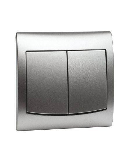 Vega łącznik podwójny srebrny – zdjęcie 1