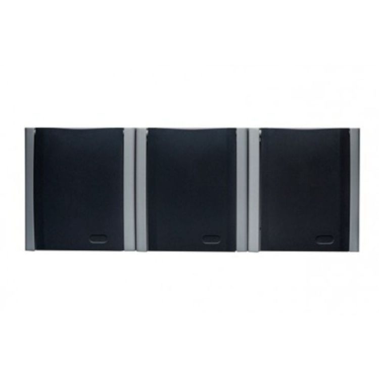 Bravo gniazdo potrójne z uziemieniem natynkowe popiel – zdjęcie 1