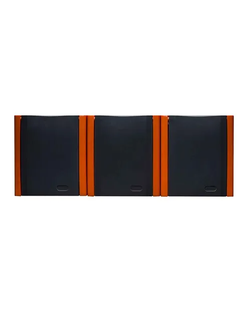 Bravo gniazdo potrójne pomarańczowe z uziemieniem N/T IP54 – zdjęcie 1