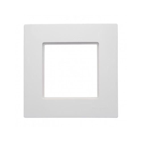 Rosa ramka biała pojedyńcza – zdjęcie 1