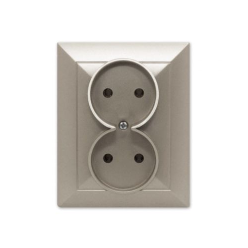 Opal gniazdo podwójne piaskowy – zdjęcie 1