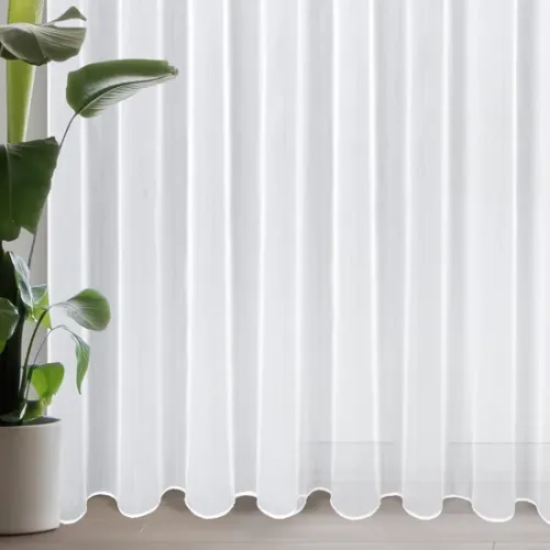 Firana Mirea 350x260 przelotki biała – zdjęcie 1