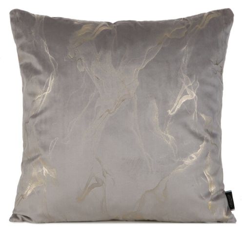 Poduszka Naira 45x45 stalowy – zdjęcie 1