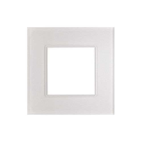 Rosa ramka pojedyńcza szklana kryształowa biel – zdjęcie 1