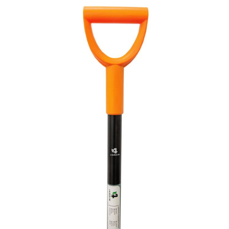 Łopata ogrodowa kwadratowa 130cm stalowa czarna 24,5cm z uchwytem PC