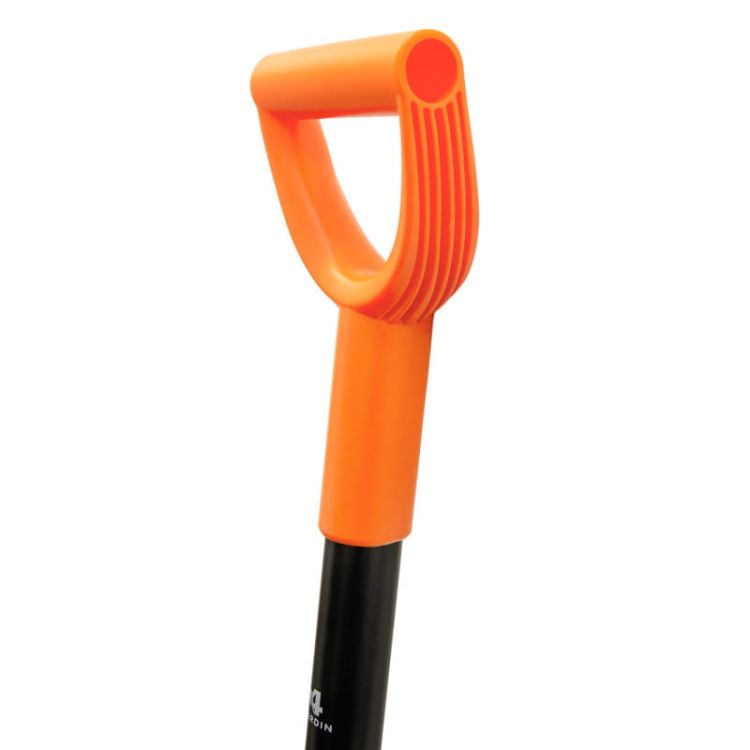 Łopata ogrodowa kwadratowa 130cm stalowa czarna 24,5cm z uchwytem PC