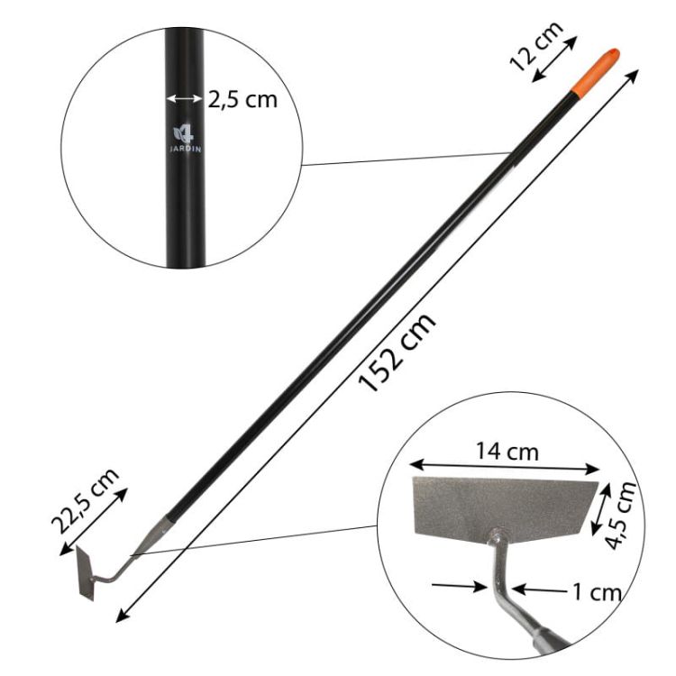 Motyka ogrodowa 150cm – zdjęcie 3