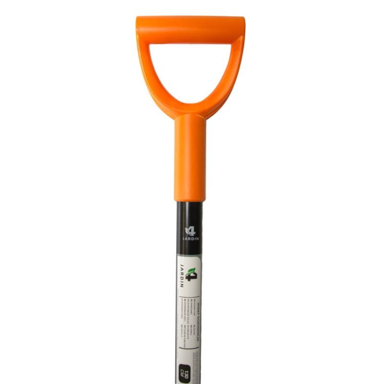 Widły ogrodowe 4-zębne 130cm stalowe czarne 17,5cm z uchwytem typu D – zdjęcie 9