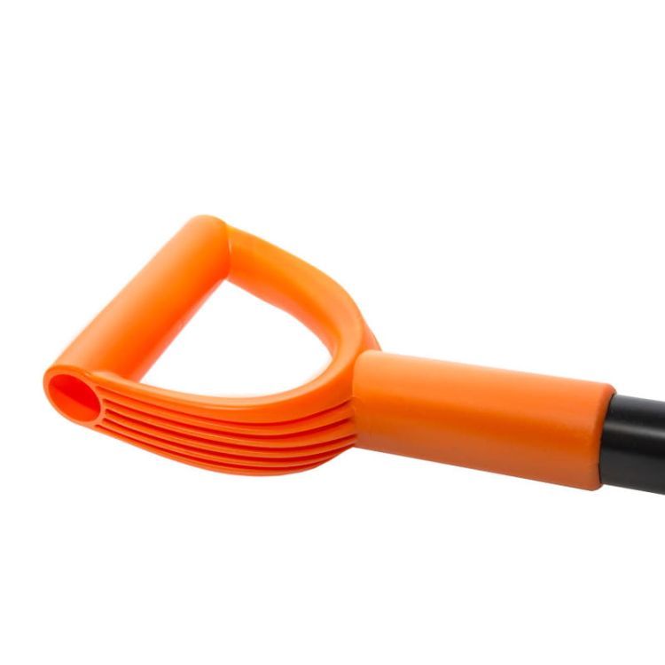 Widły ogrodowe 4-zębne 130cm stalowe czarne 17,5cm z uchwytem typu D