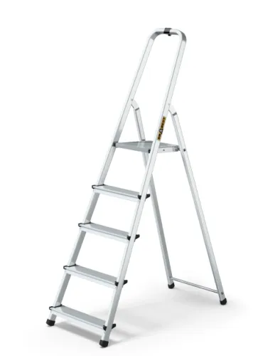 Drabina aluminiowa domowa 5 stopniowa 125kg – zdjęcie 1