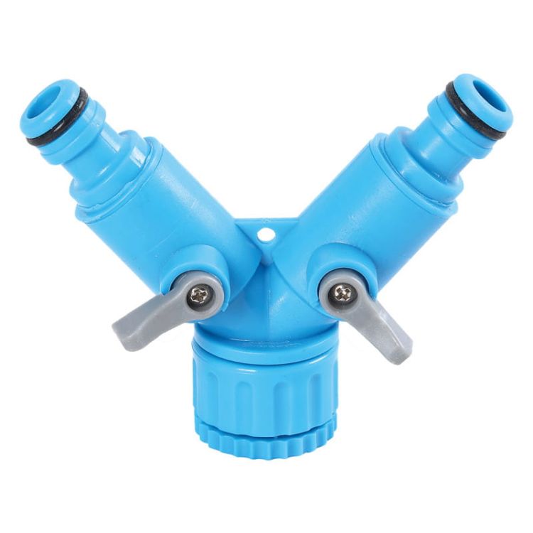 Rozdzielacz podwójny Classic 3/4 z regulacją – zdjęcie 1