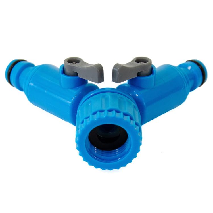 Rozdzielacz podwójny Classic 3/4 z regulacją – zdjęcie 3