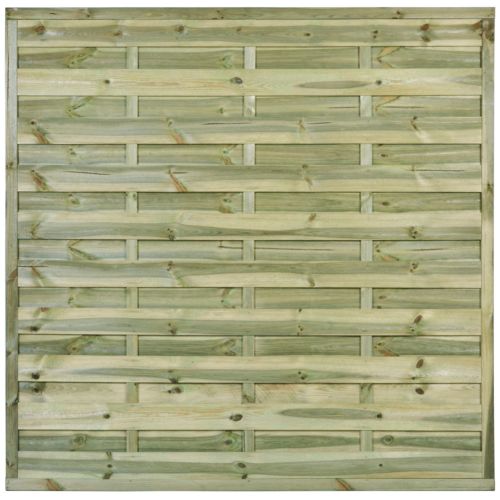 Płot pełny Jola R30 prosty 180x180 – zdjęcie 1