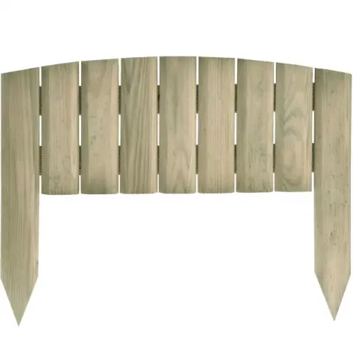 Płotek trawnik Fiołek łuk 40x15x30 – zdjęcie 1