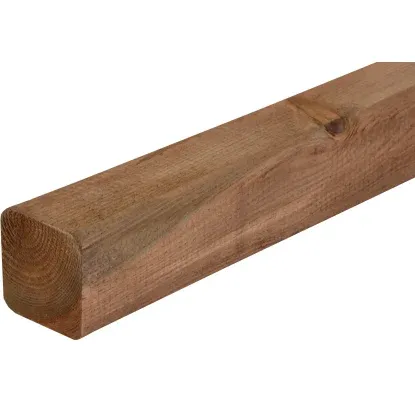 Kantówka gładka brąz 70x70x2000 – zdjęcie 1