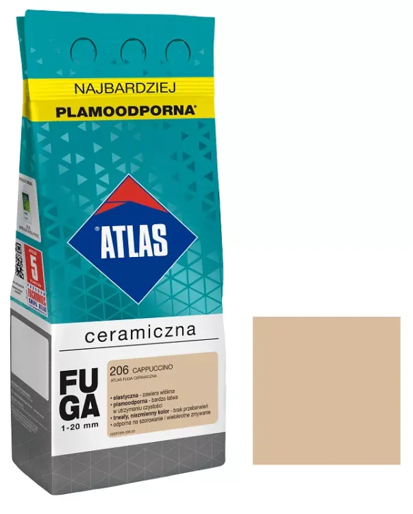 Fuga ceramiczna 207 Latte 2kg – zdjęcie 1