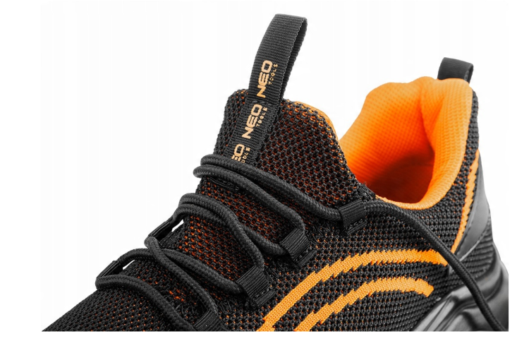 Półbuty robocze Ochronne O1 SR Pomarańczowe 41 – zdjęcie 4